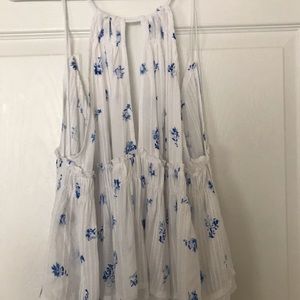 White lizard thicket tank top